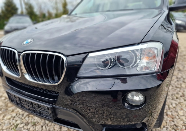 BMW X3 cena 56200 przebieg: 202000, rok produkcji 2013 z Przemyśl małe 631